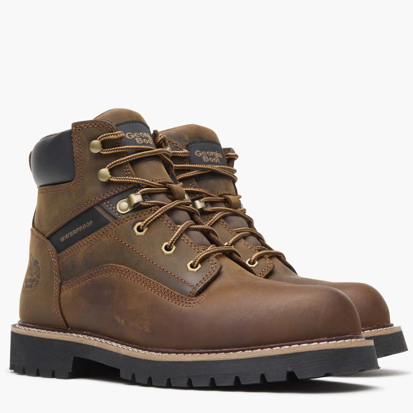 Georgia Boot Men's Core 37 Steel Toe 6" Waterproof Work Boot - Image 5