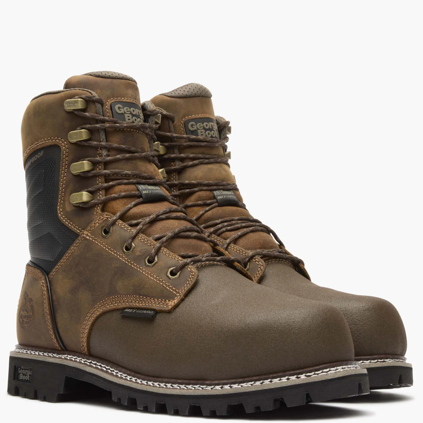 Men's Brute Composite Toe Met Guard Waterproof Work Boot - Image 5