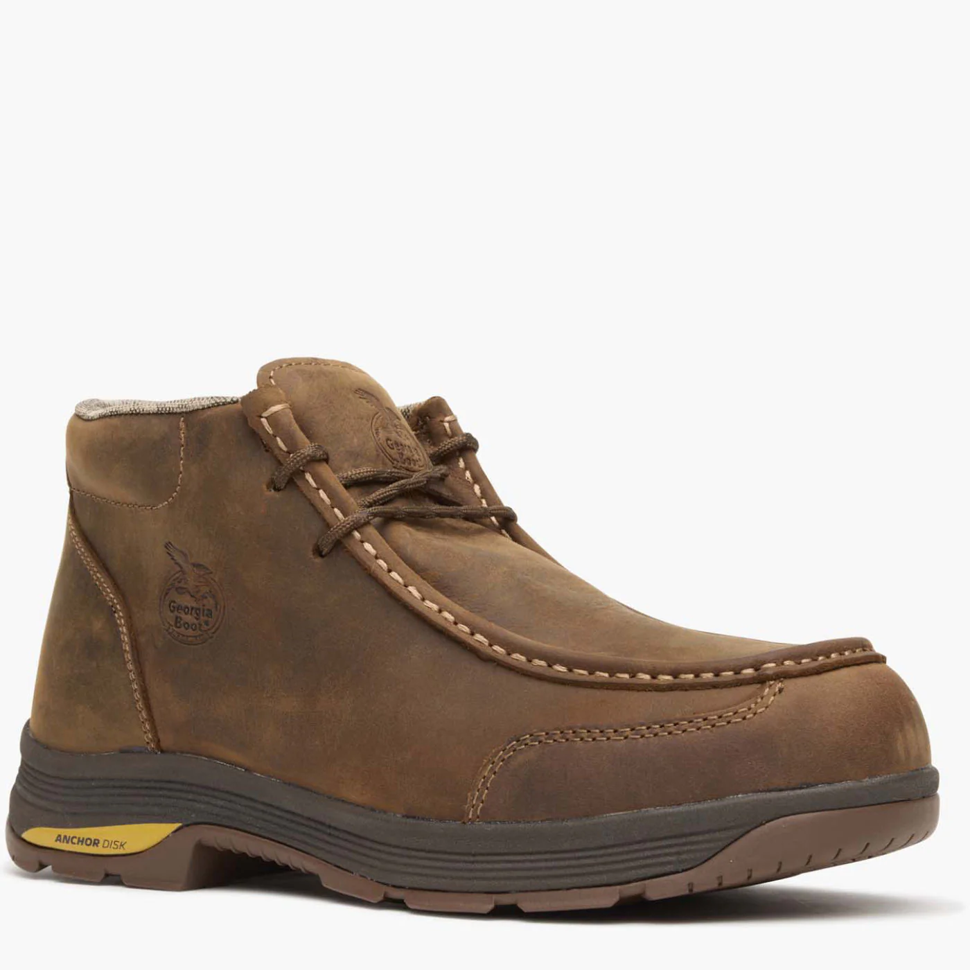 Georgia Boot Men's Athens SuperLyte Alloy Toe Waterproof Wallabe - Image 2