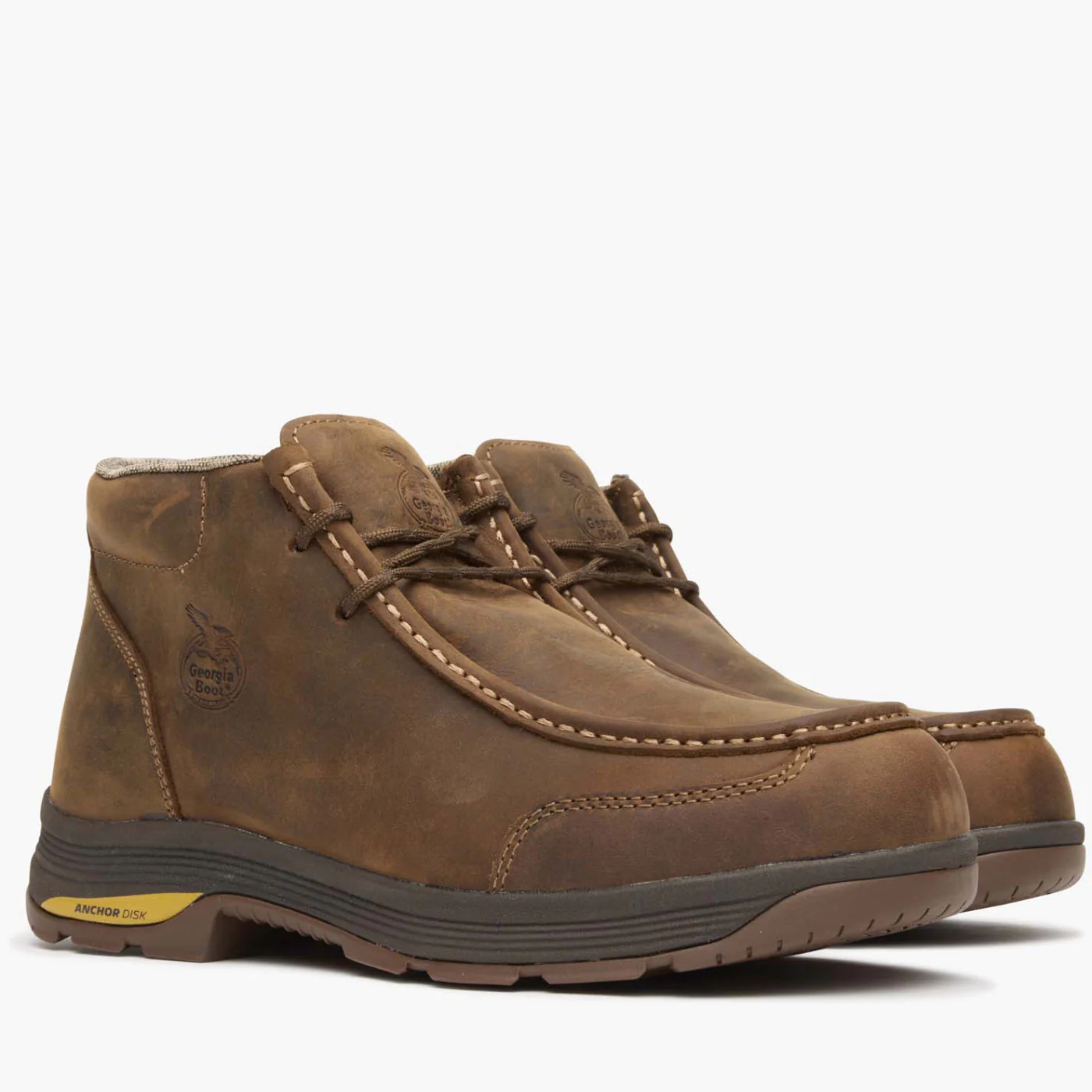 Georgia Boot Men's Athens SuperLyte Alloy Toe Waterproof Wallabe - Image 5