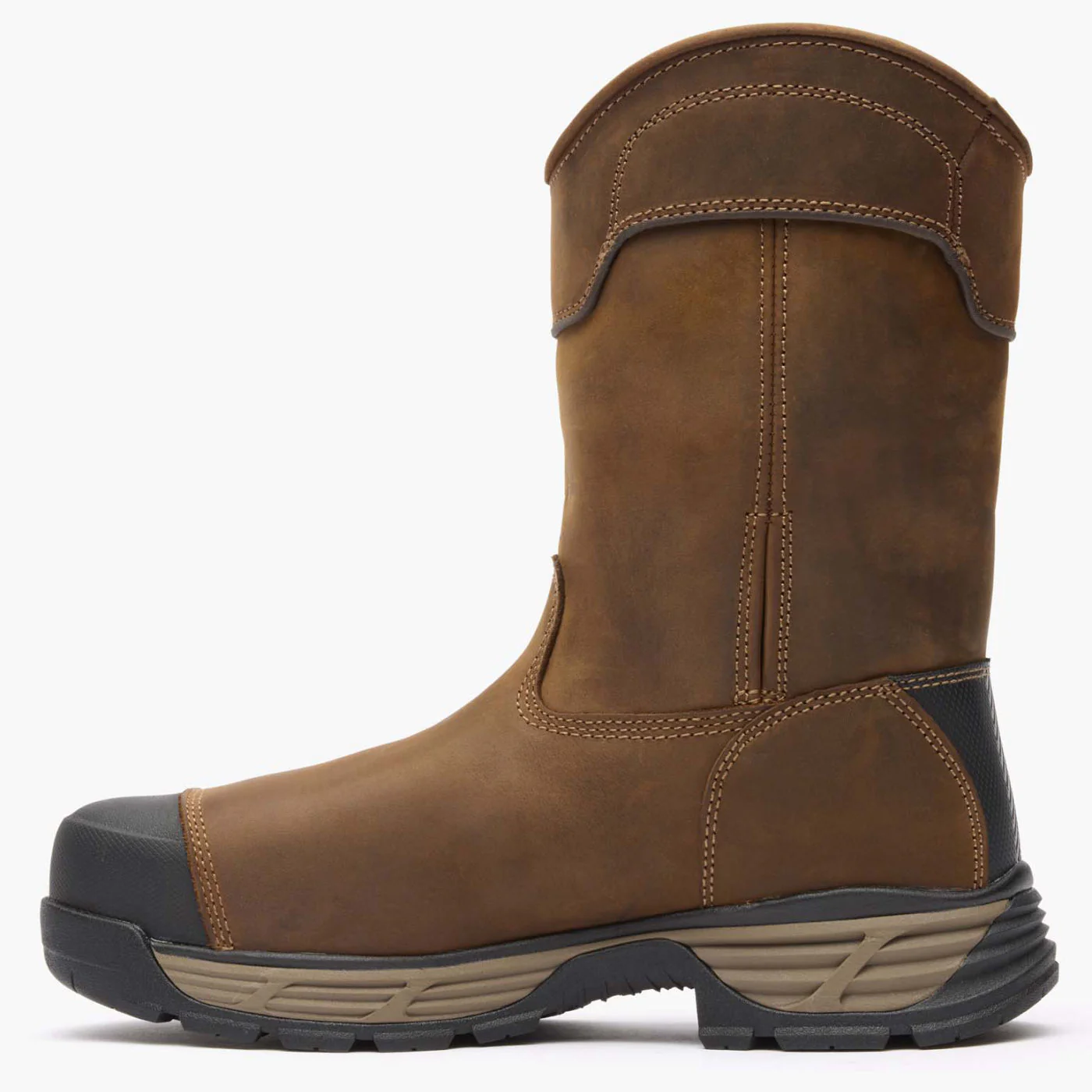 Georgia Boot Durablend Edge 10" Waterproof Alloy Toe Pull On Work Boot - Image 3