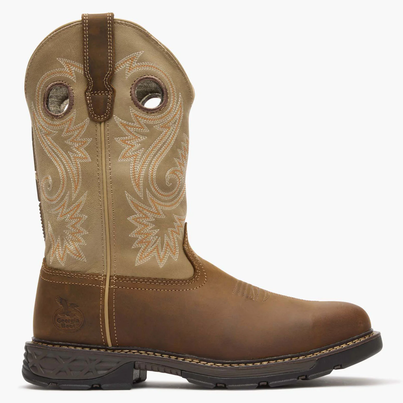 Georgia Boot Carbo-Tec FLX 11" Alloy Toe Pull On Work Boot