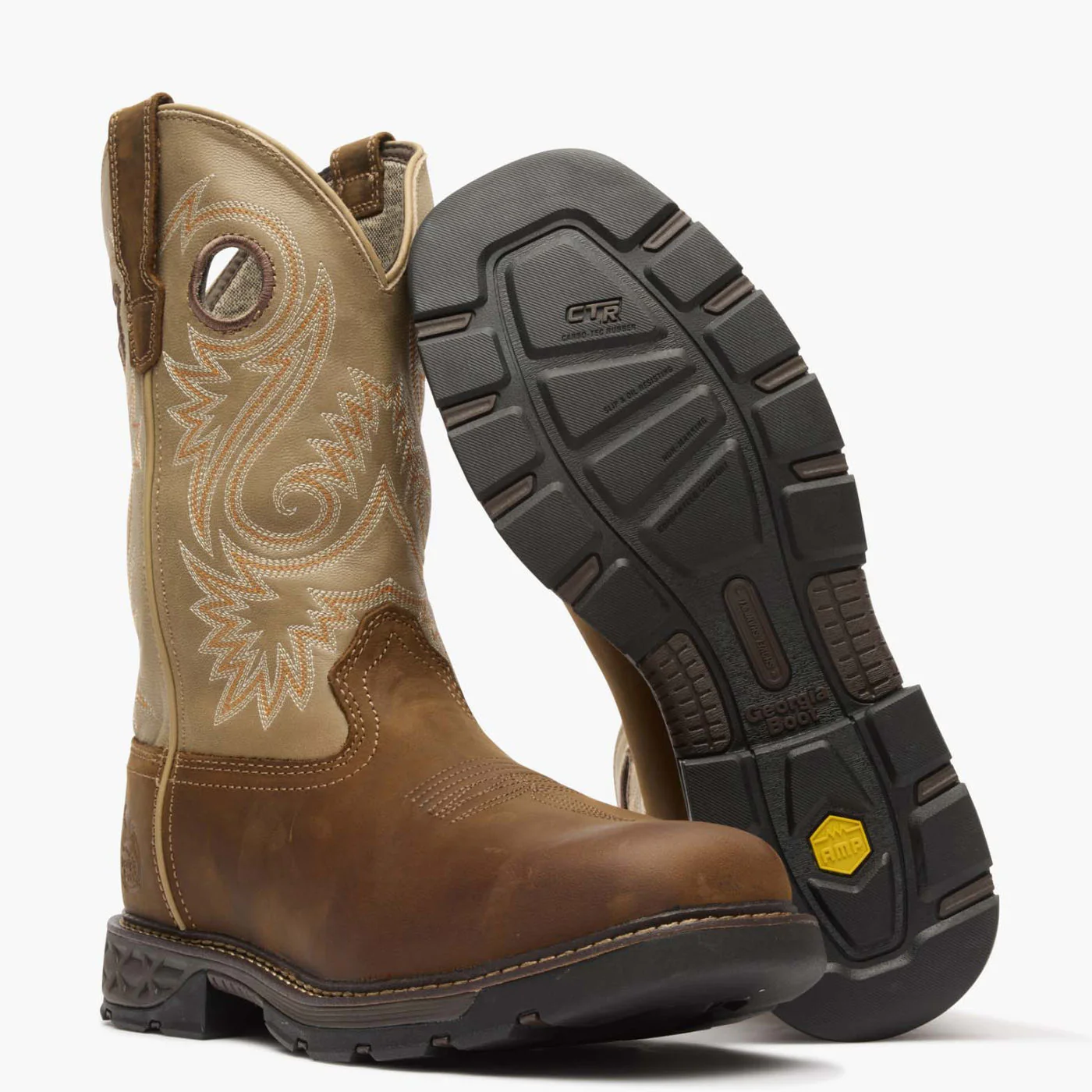 Georgia Boot Carbo-Tec FLX 11" Alloy Toe Pull On Work Boot - Image 4