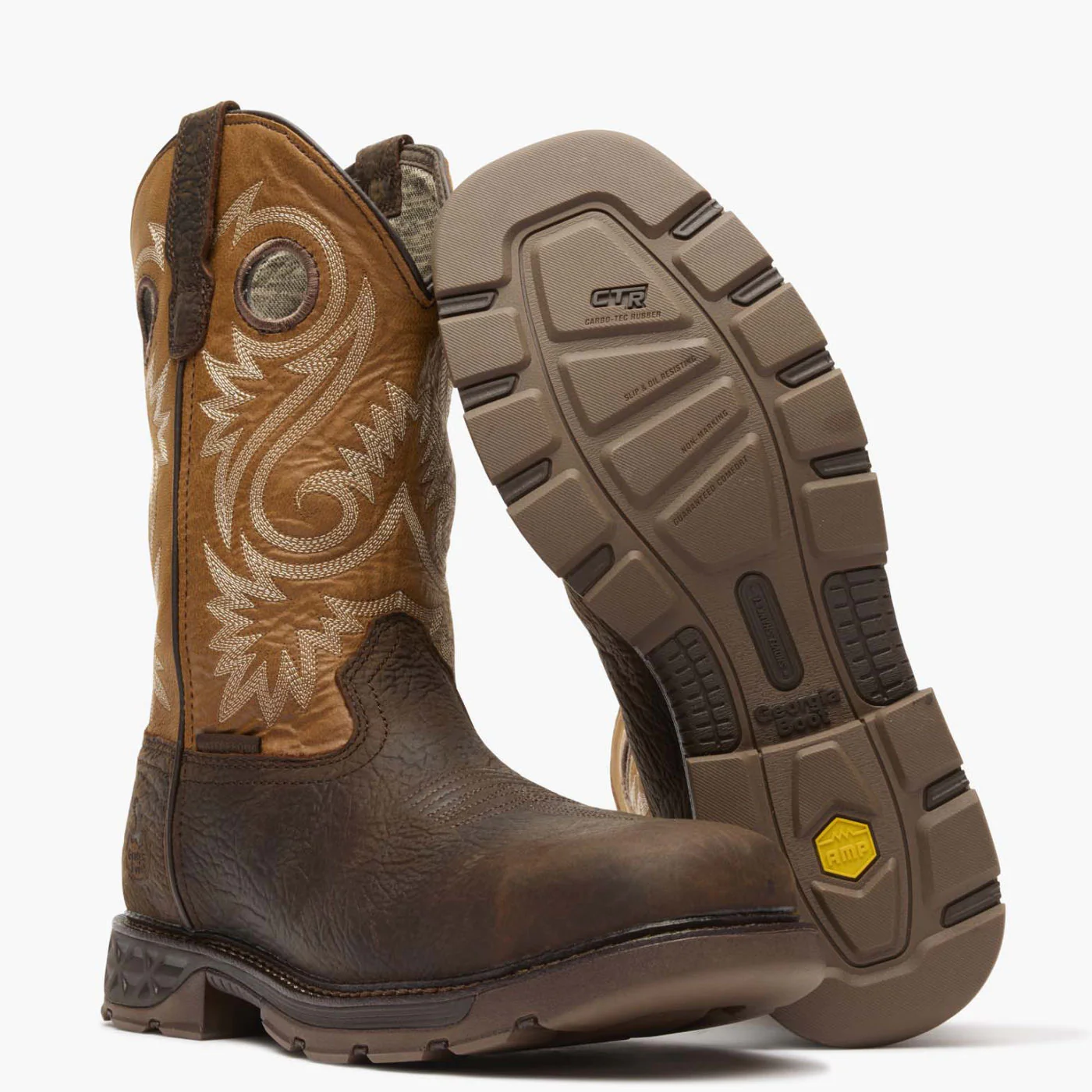 Georgia Boot Carbo-Tec FLX 11" Waterproof Alloy Toe Pull On Work Boot - Image 4