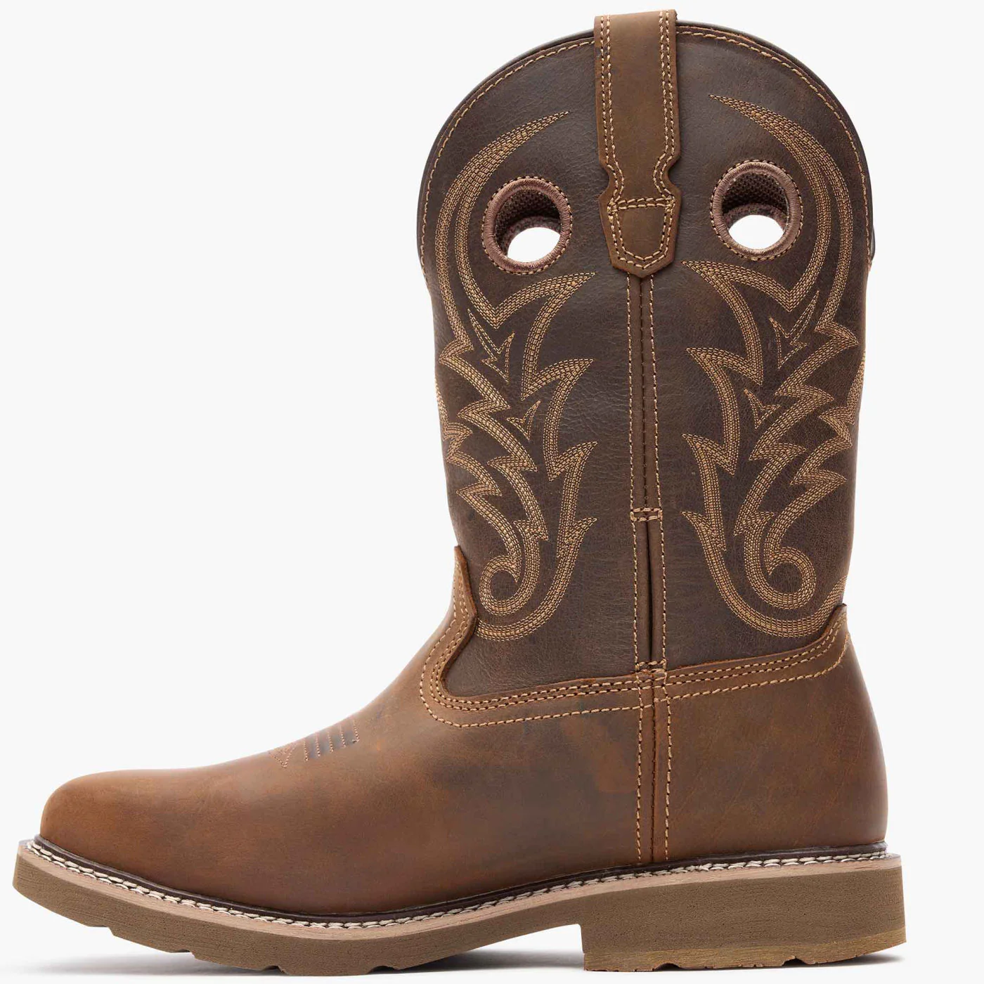 Georgia Boot Core 37 Western 11" Steel Toe Waterproof Pull-On Work Boot - Image 3