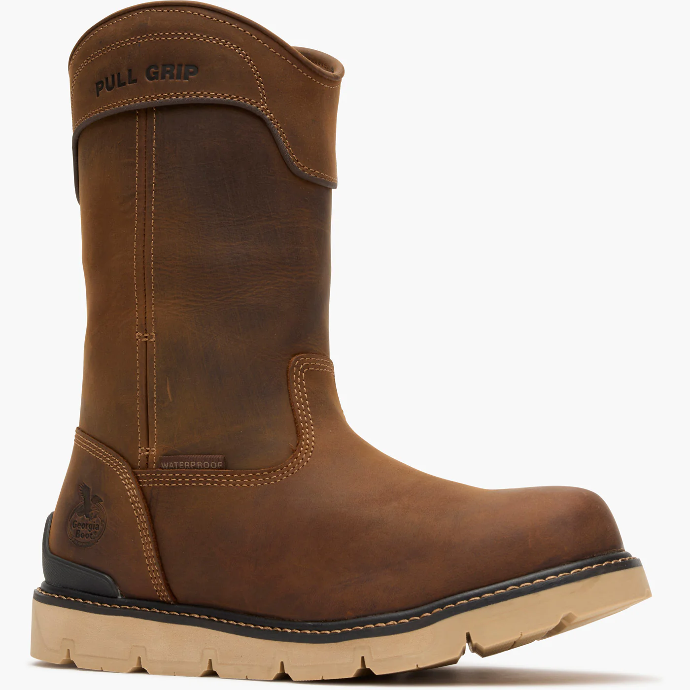 Georgia Boot Carbon Flex Wedge 11" Pull On Waterproof Carbon Toe Work Boot - Image 2