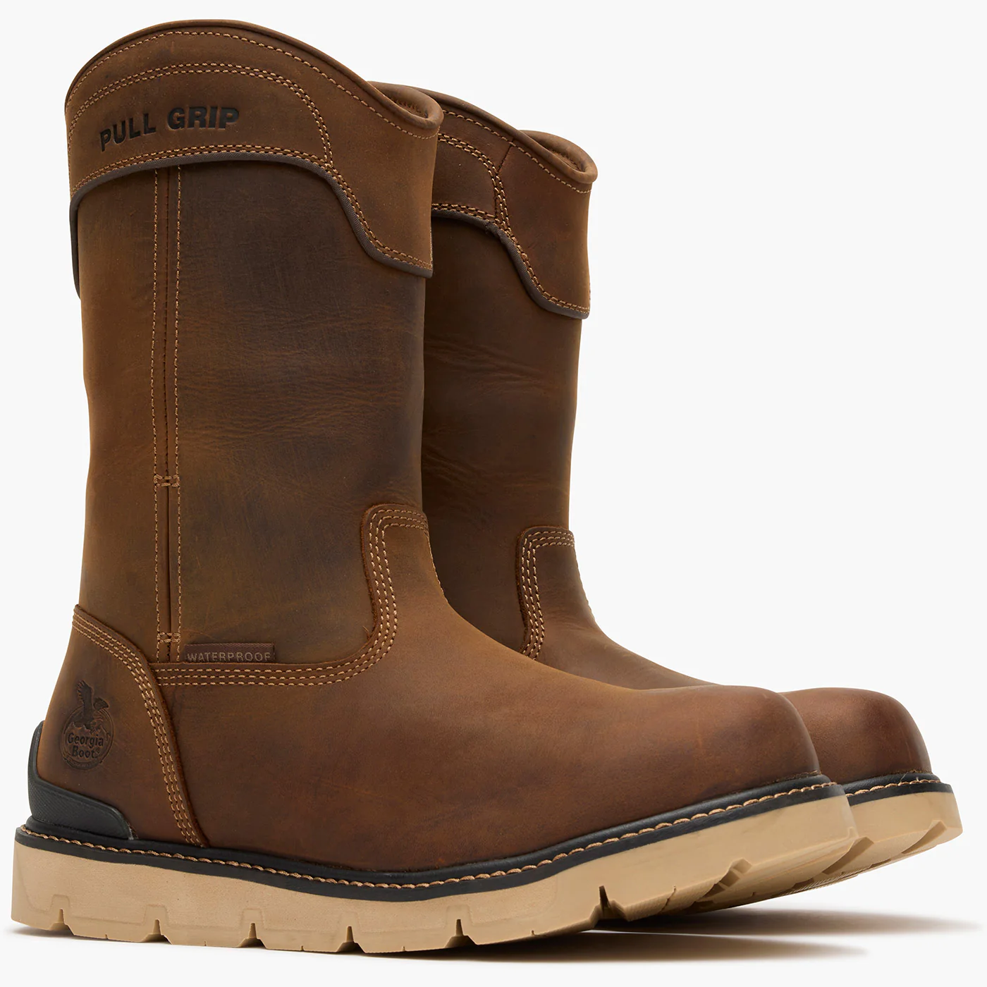 Georgia Boot Carbon Flex Wedge 11" Pull On Waterproof Carbon Toe Work Boot - Image 5