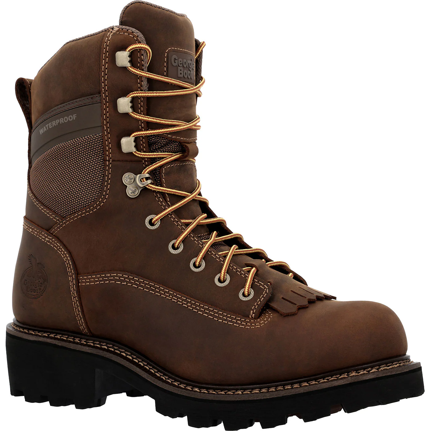 Georgia Boot Core 37 9" Scalloped Heel Waterproof Composite Toe Logger Work Boot - Image 2