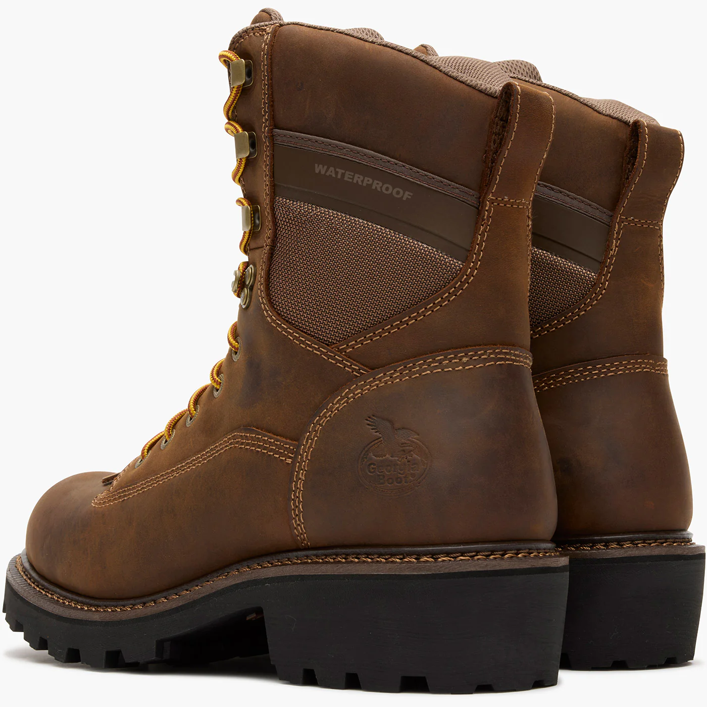 Georgia Boot Core 37 9" Scalloped Heel Waterproof Composite Toe Logger Work Boot - Image 6