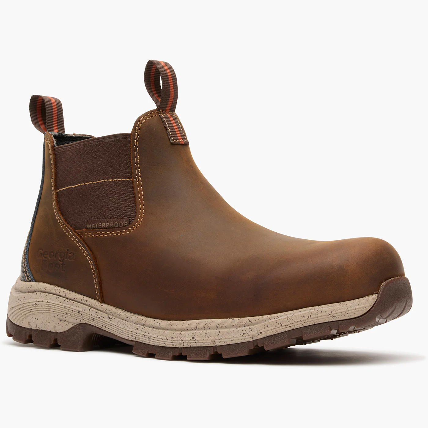 Georgia Boot Eagle Trail Women's Waterproof Alloy Toe Chelsea Work Boot - Image 2