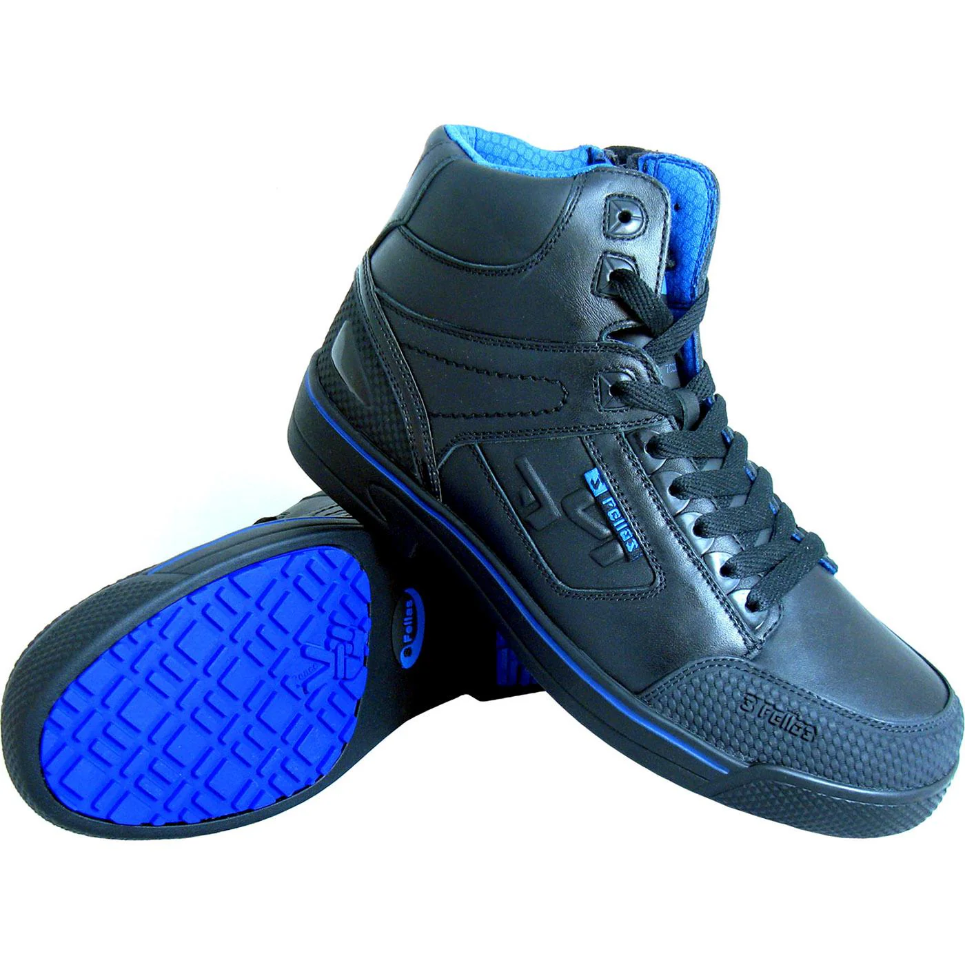 S Fellas by Genuine Grip Stealth Composite Toe Side-Zip Work Boot
