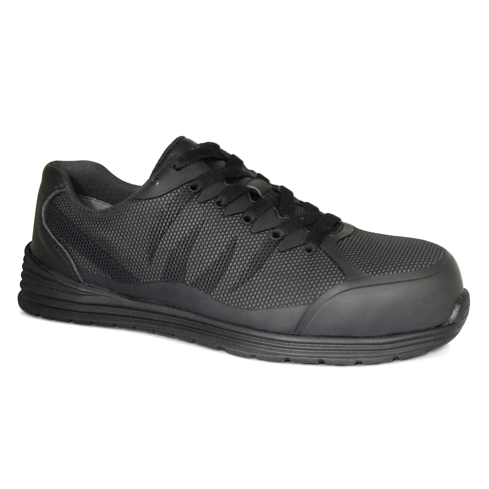 Genuine Grip Fangs Men's Carbon Nano Toe Static-Dissipative Puncture-Resisting Slip-Resisting Athletic Work Shoe