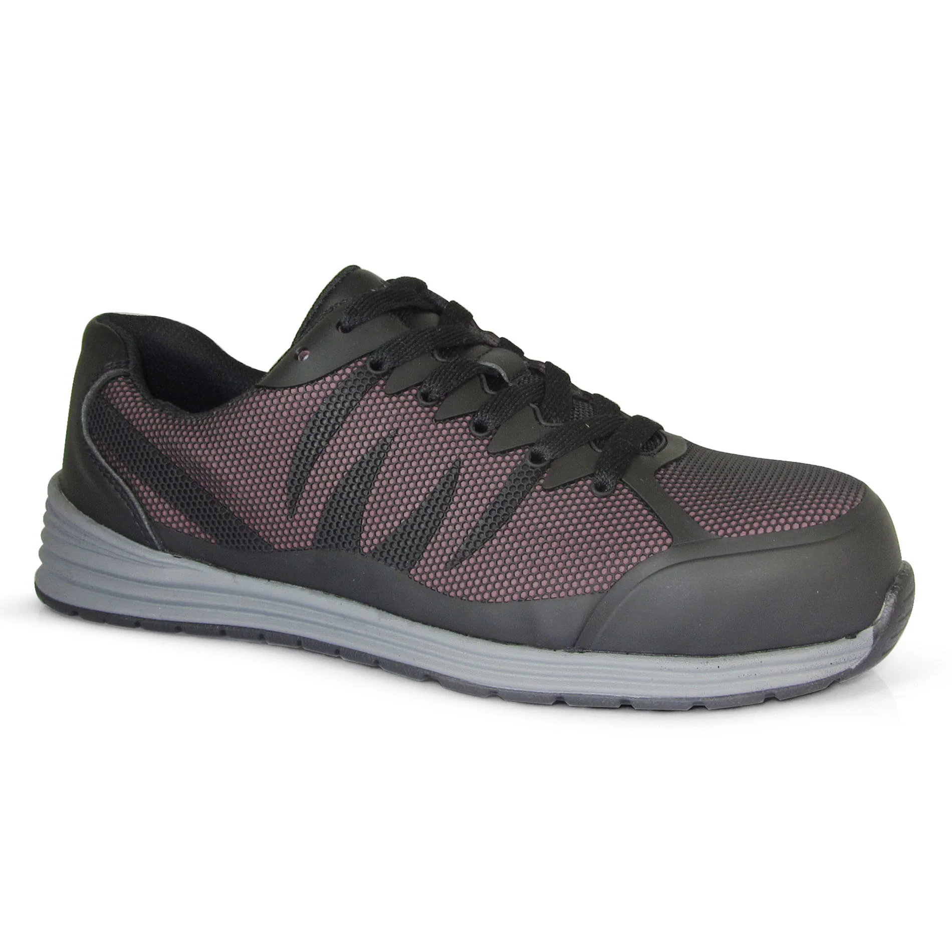 Genuine Grip Fangs Men's Carbon Nano Toe Static-Dissipative Puncture-Resisting Slip-Resisting Athletic Work Shoe