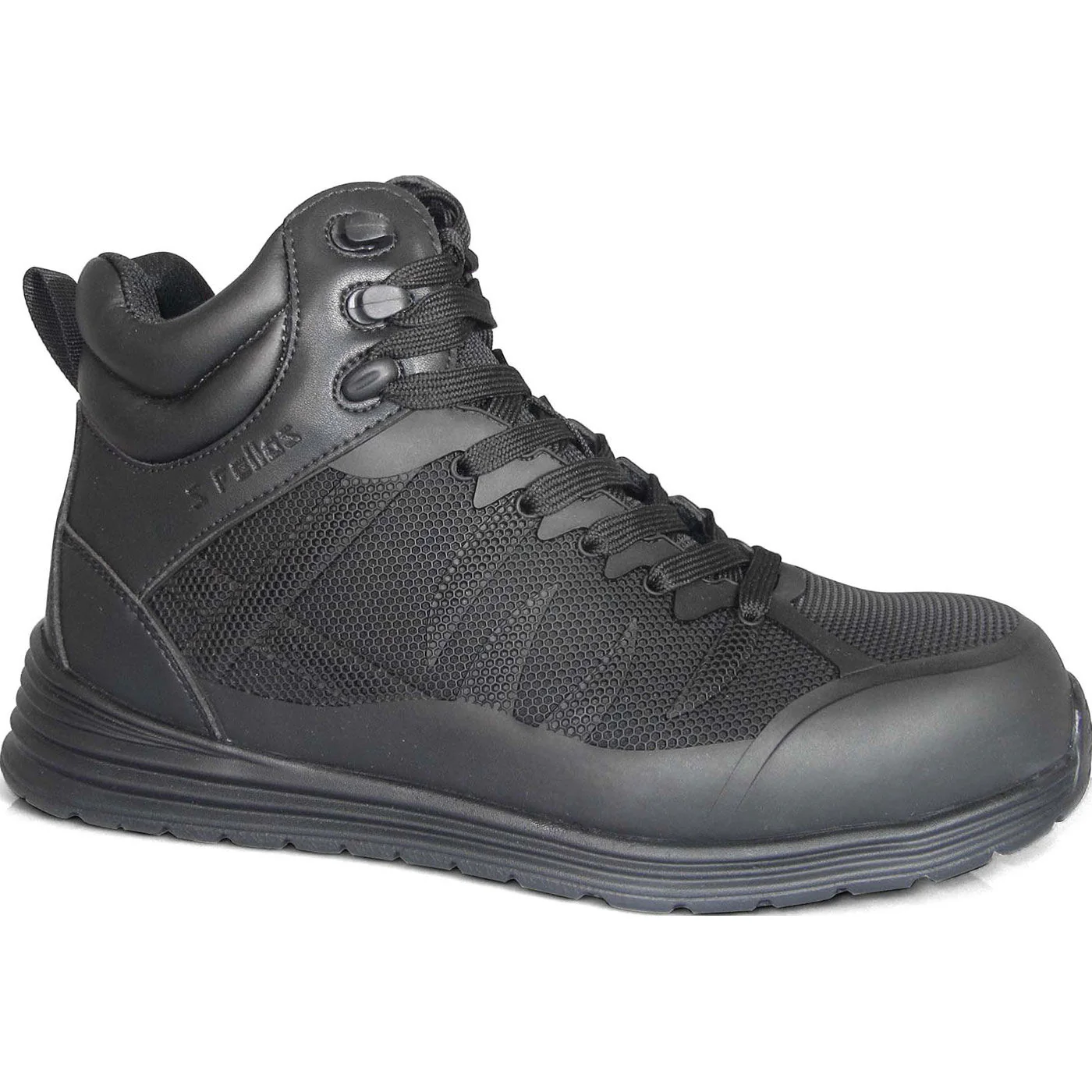 Genuine Grip Fangs Women's 6-inch Carbon Nano Toe Static-Dissipative Puncture-Resisting Athletic Work Shoe