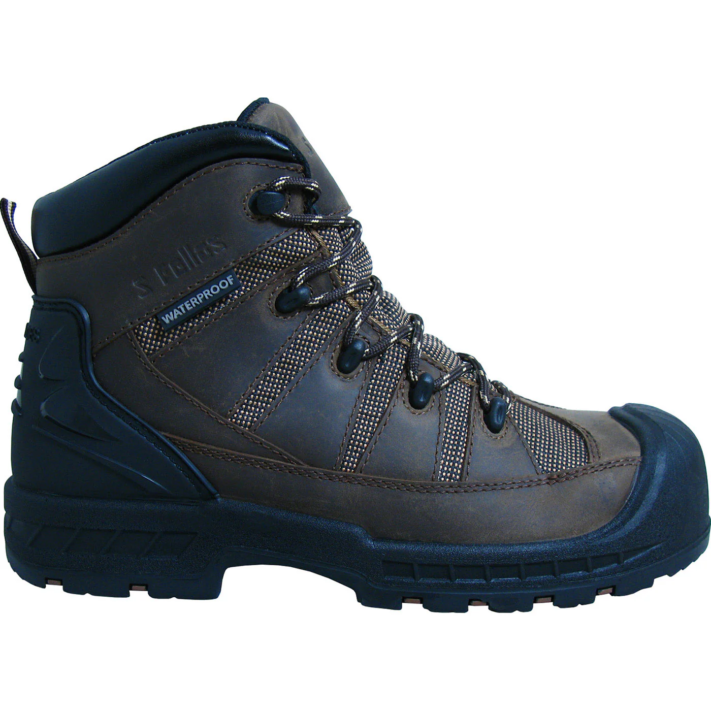 S Fellas by Genuine Grip Trekker Men's 6 inch Composite Toe Puncture Resistant Waterproof Work Hiker - Image 3