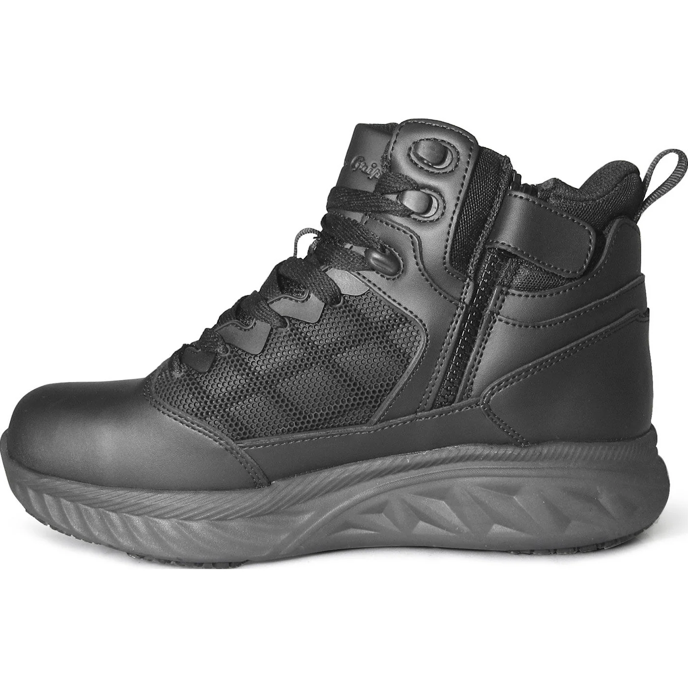 Genuine Grip Shielder Men's 6-inch Carbon Nano Toe Slip-Resisting Zipper Work Boot - Image 5