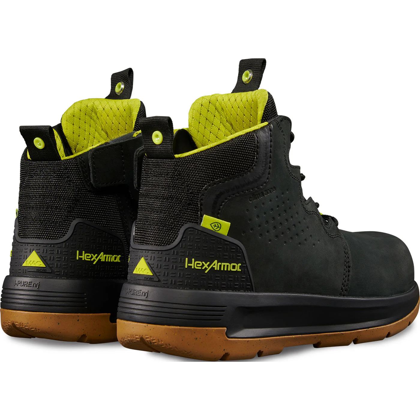 HexArmor Xtend Men's 6-inch Composite Toe Electrical Hazard Side Zip Work Boot - Image 4