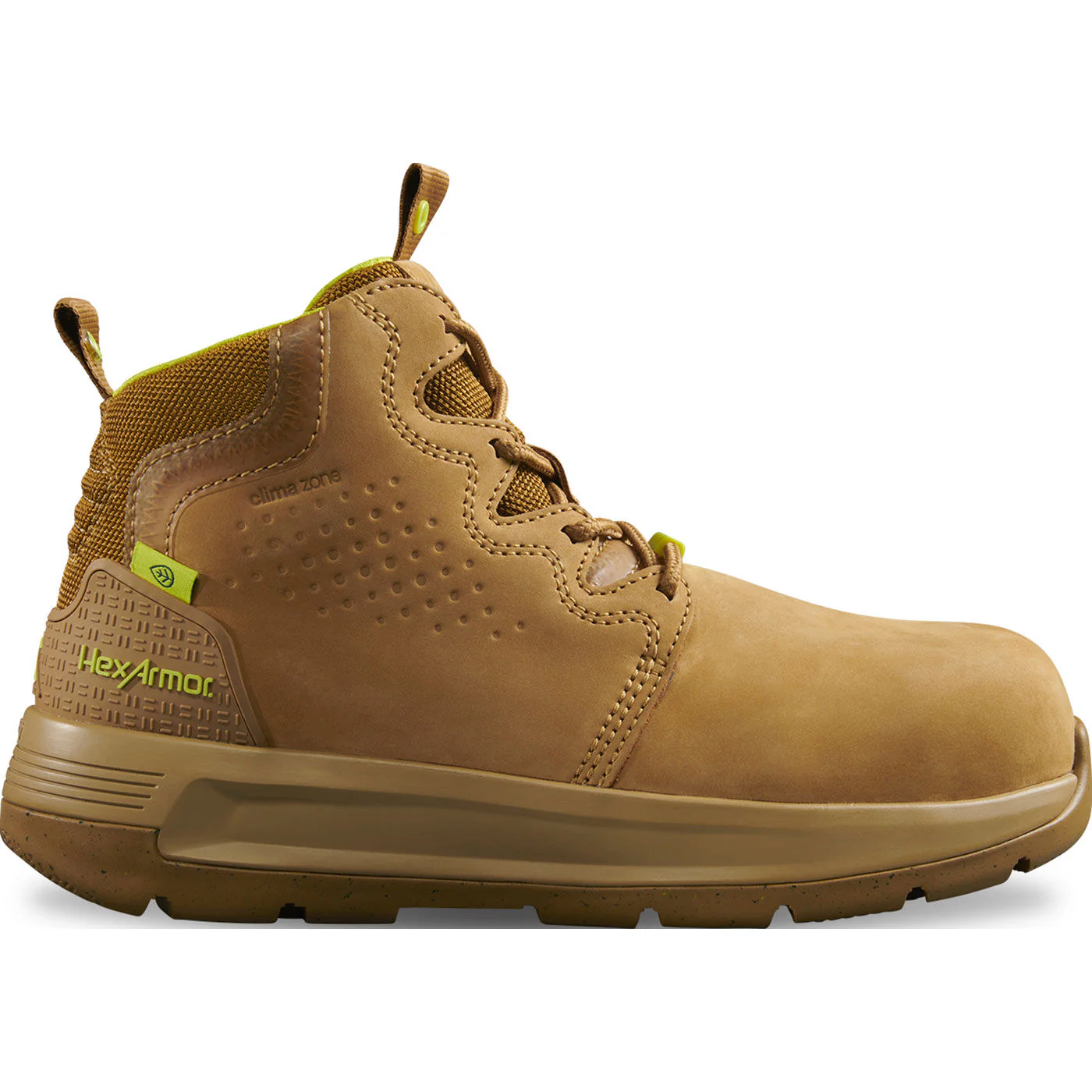 HexArmor Xtend Men's 6-inch Composite Toe Electrical Hazard Side Zip Work Boot - Image 3