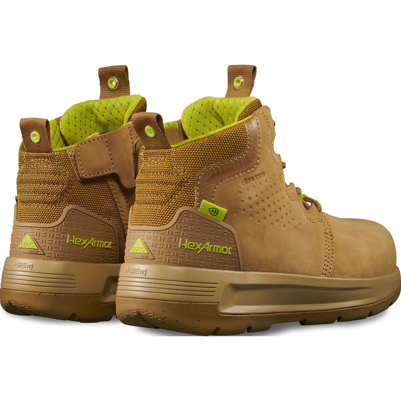 HexArmor Xtend Men's 6-inch Composite Toe Electrical Hazard Side Zip Work Boot - Image 4