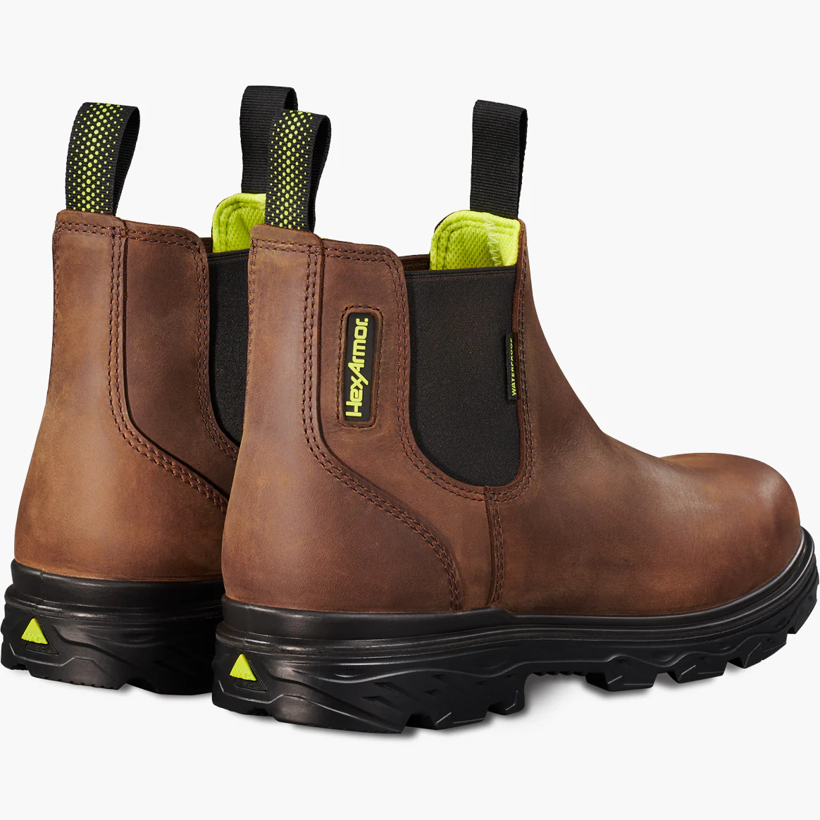 HexArmor Xbuilt Chelsea Men's Carbon Toe Electrical Hazard Waterproof Pull-On Work Boot - Image 4