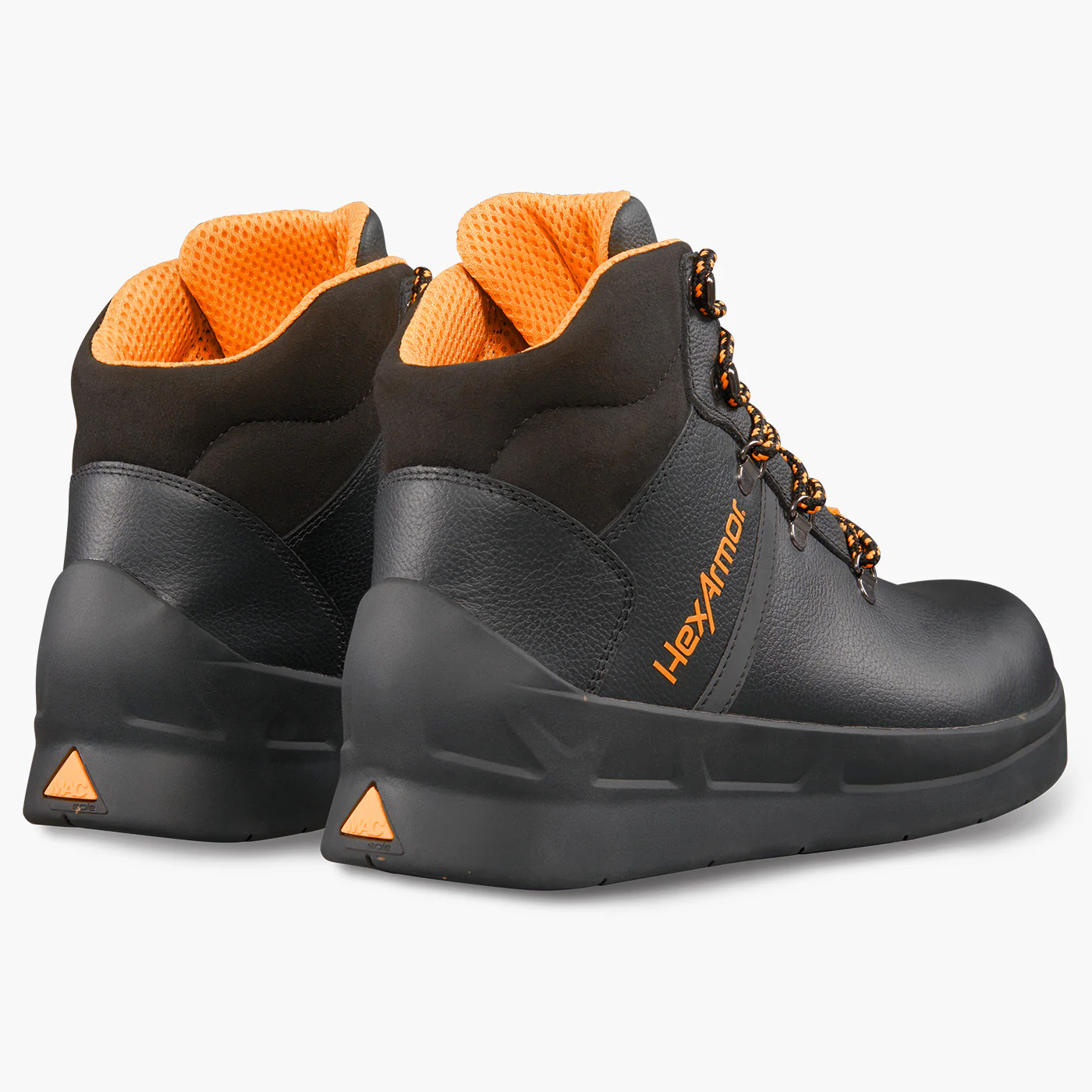 HexArmor HeatArmor Asphalt Men's 6-inch Composite Toe Puncture-Resisting Leather Work Boot - Image 4