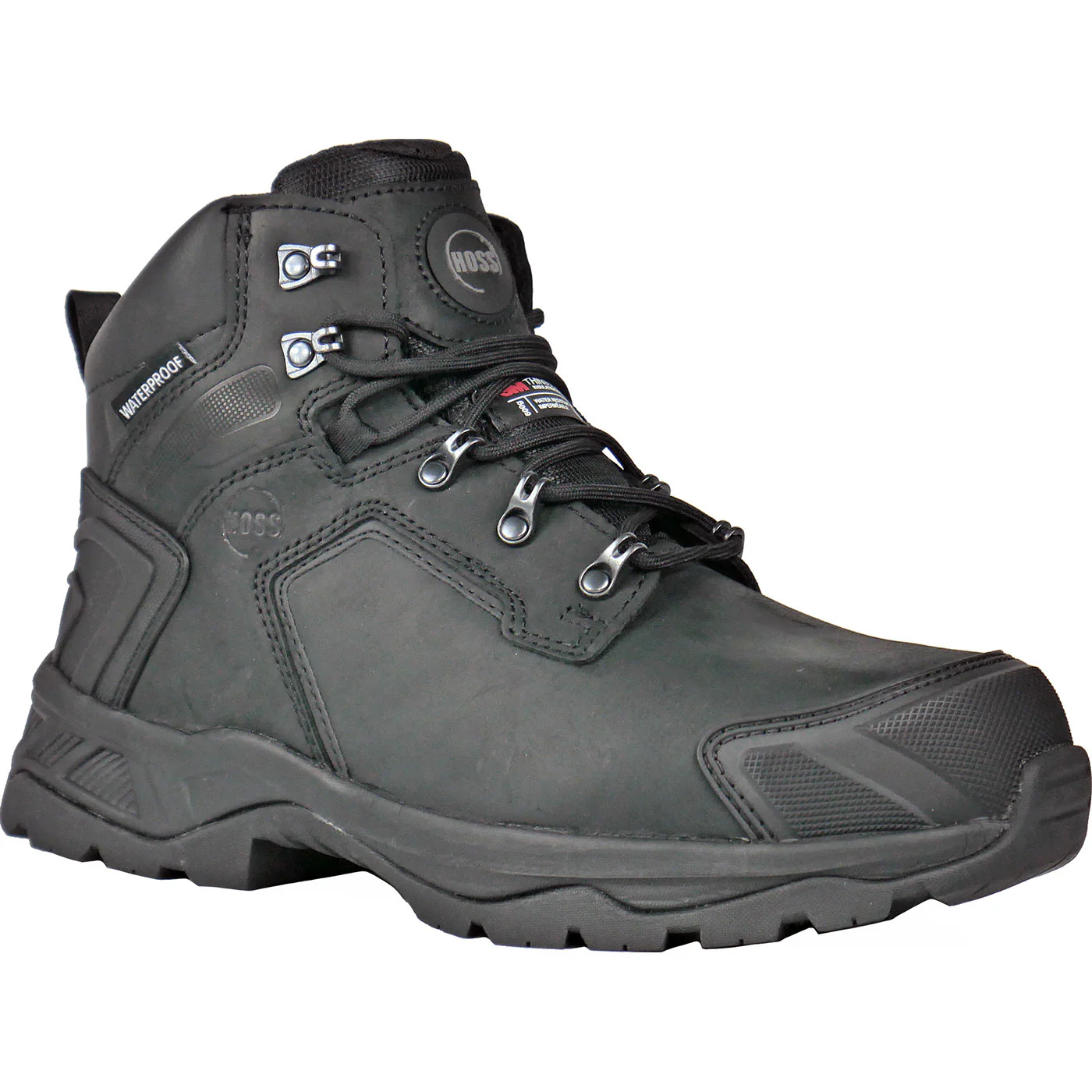 HOSS Chiller Men's 600G Insulated Composite Toe Electrical Hazard Waterproof Work Boot