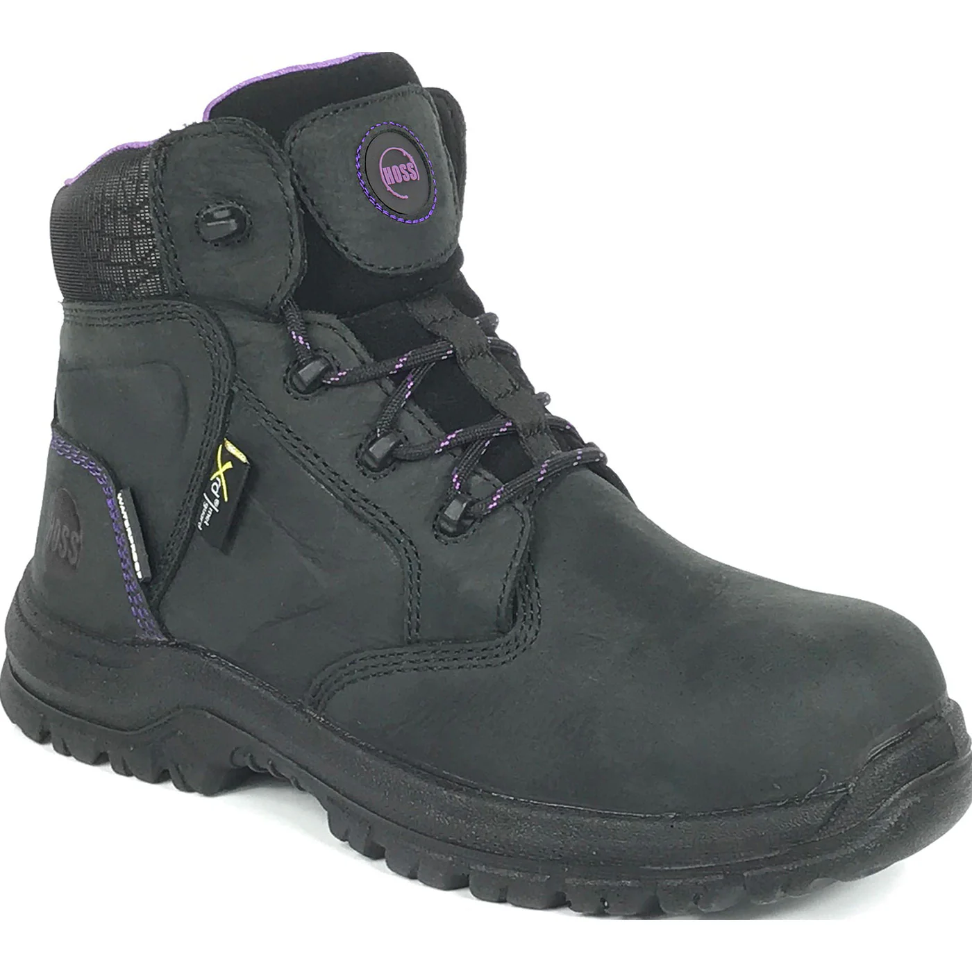 HOSS Lacy Women's 6-inch Internal Metatarsal Composite Toe Puncture-Resisting Waterproof Work Boot