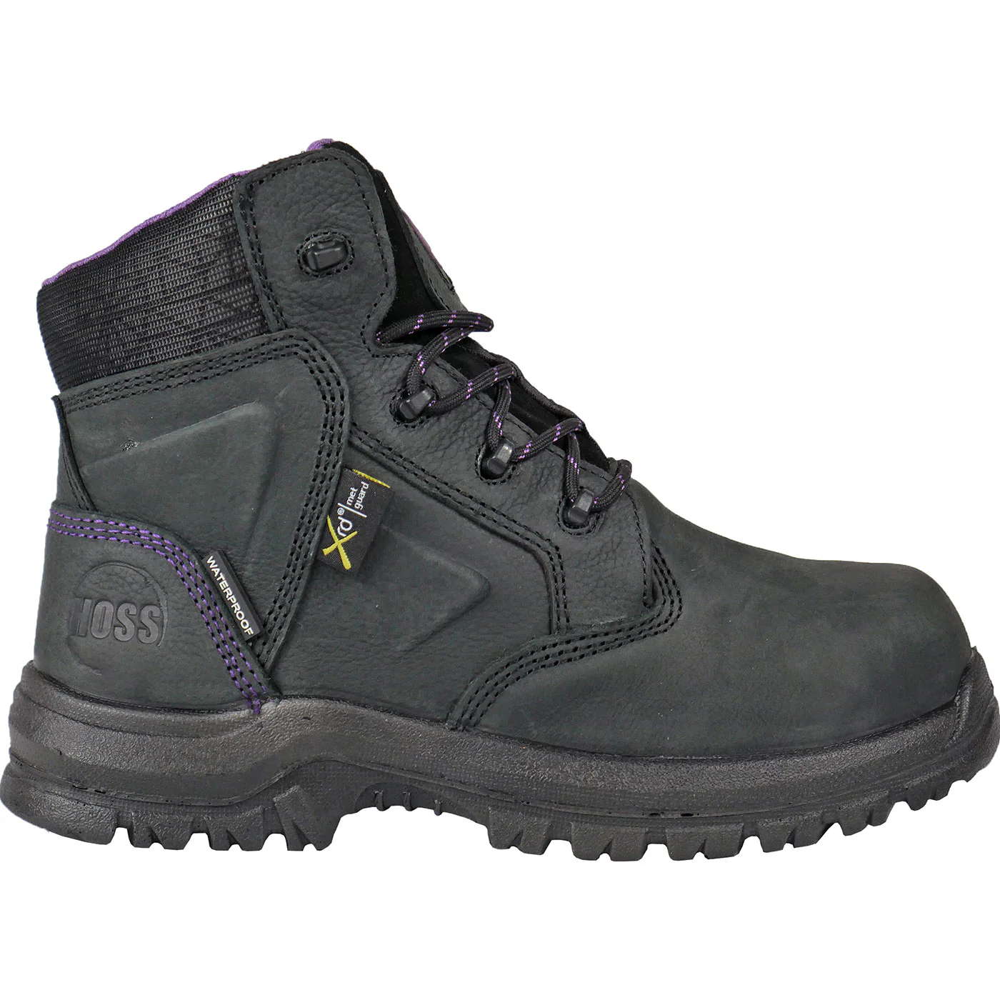 HOSS Lacy Women's 6-inch Internal Metatarsal Composite Toe Puncture-Resisting Waterproof Work Boot - Image 3