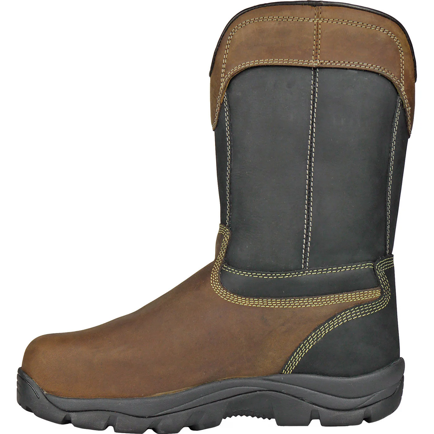 HOSS Slag Men's Internal Metatarsal Composite Toe Puncture-Resisting Waterproof Pull-On Work Boot - Image 6