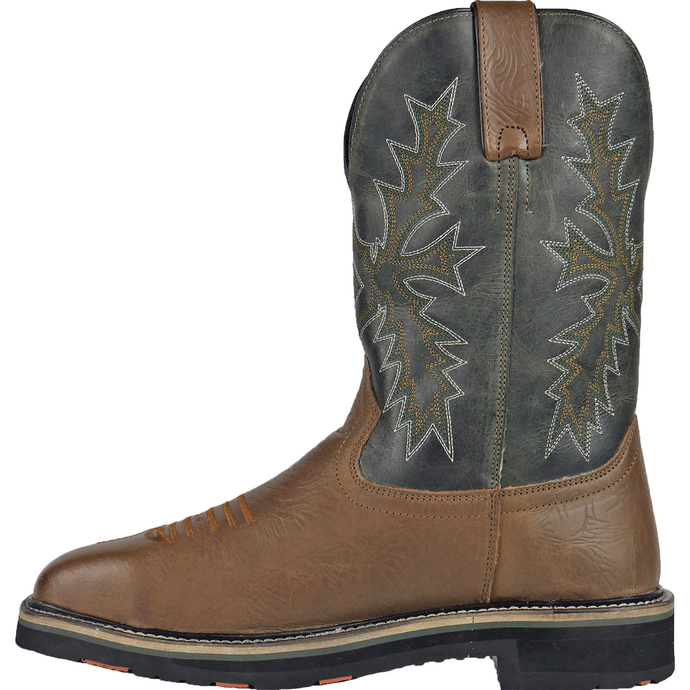 HOSS Landon Men's 11-inch Steel Toe Electrical Hazard Western Work Boot - Image 5