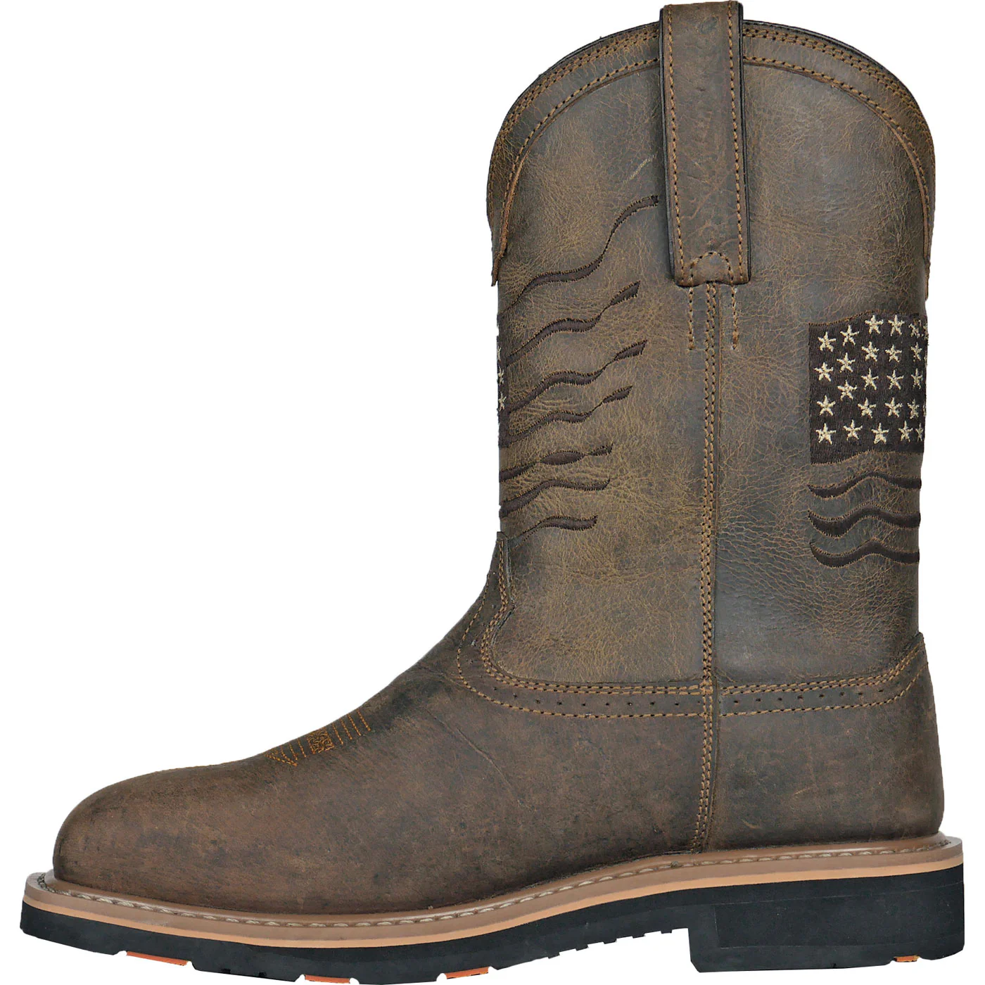 HOSS Rushmore Men's 11-inch Composite Toe Puncture-Resisting Waterproof Western Work Boot - Image 6