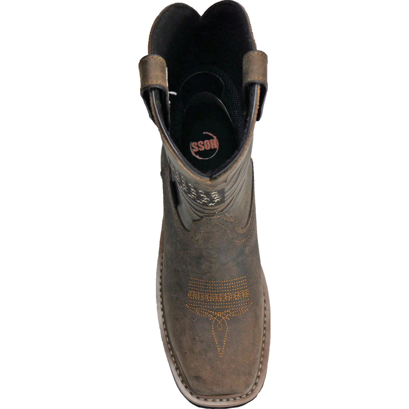 HOSS Rushmore Men's 11-inch Composite Toe Puncture-Resisting Waterproof Western Work Boot - Image 7