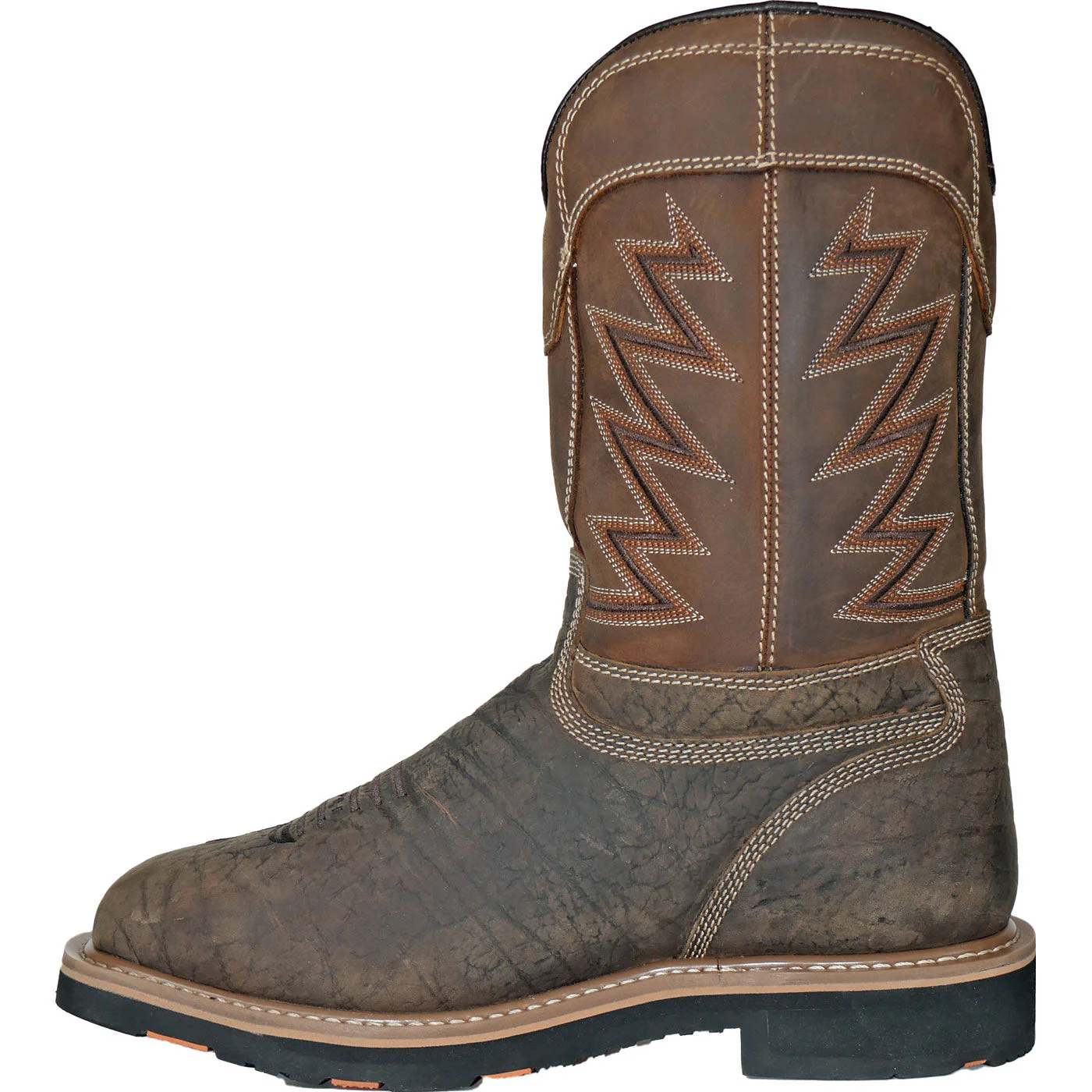 HOSS Fracker Men's Internal Metatarsal Composite Toe Puncture-Resisting Waterproof Western Work Boot - Image 6