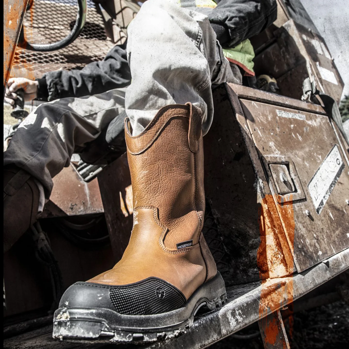 Iron Age Immortalizer Men's Composite Toe Electrical Hazard Waterproof Wellington Work Boot - Image 7