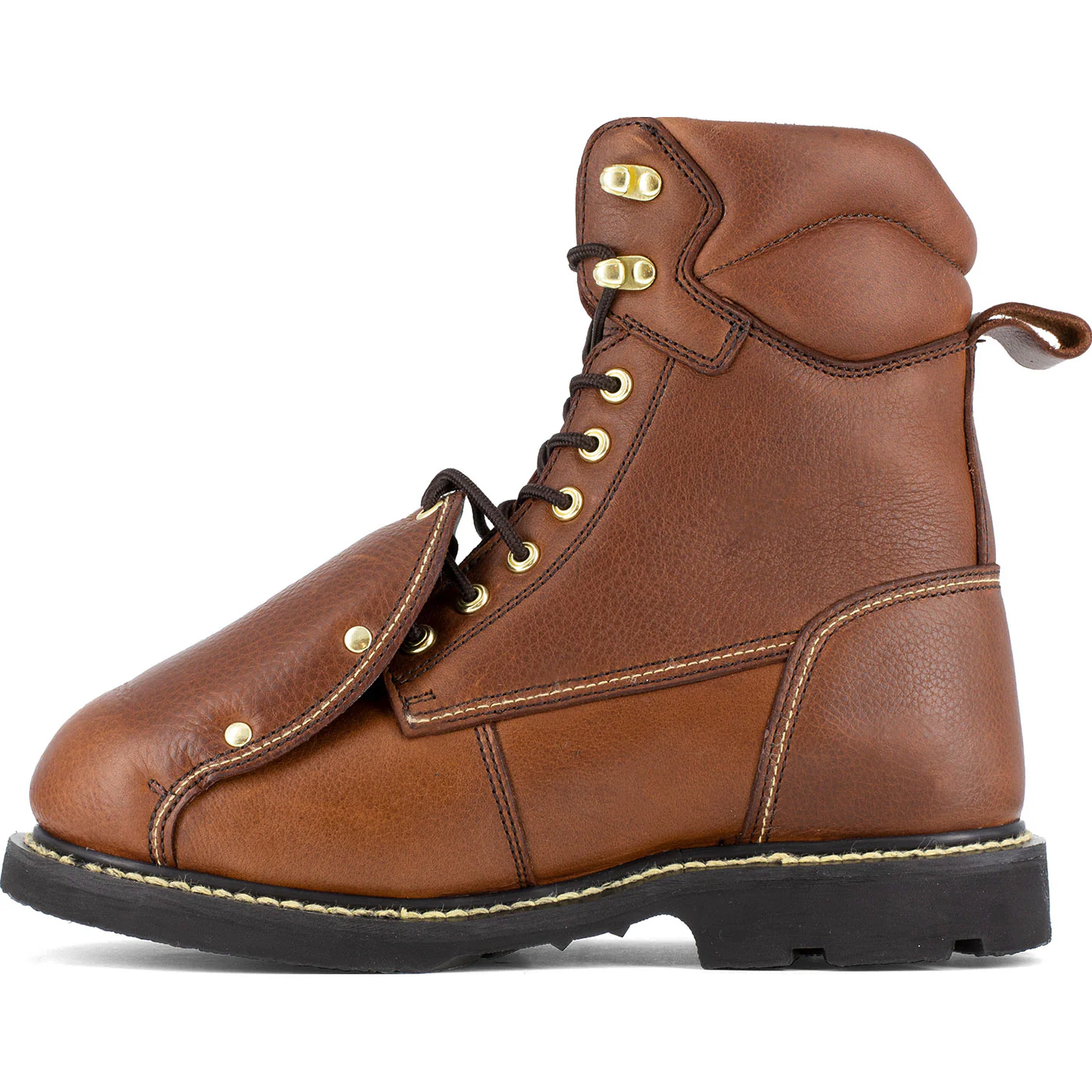 Iron Age Groundbreaker Men's 8-inch External Met Guard Steel Toe Work Boot - Image 4
