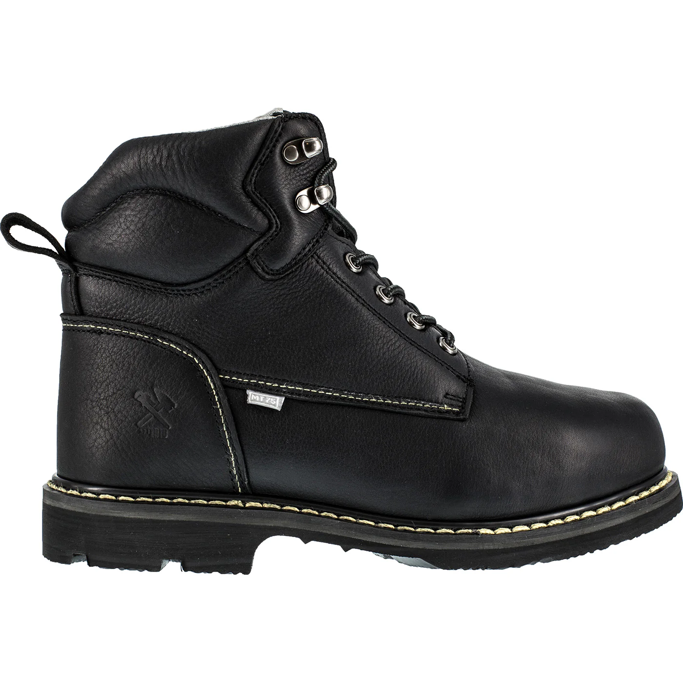 Iron Age Groundbreaker Men's 6 inch Steel Toe Electrical Hazard Internal Met Guard Work Boot - Image 3
