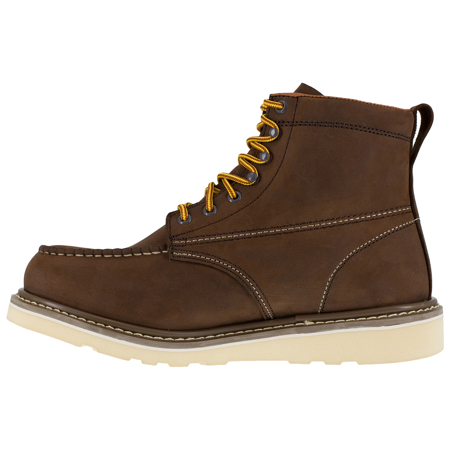 Iron Age Reinforcer Men's Steel Moc Toe Electrical Hazard Leather Work Boot - Image 4