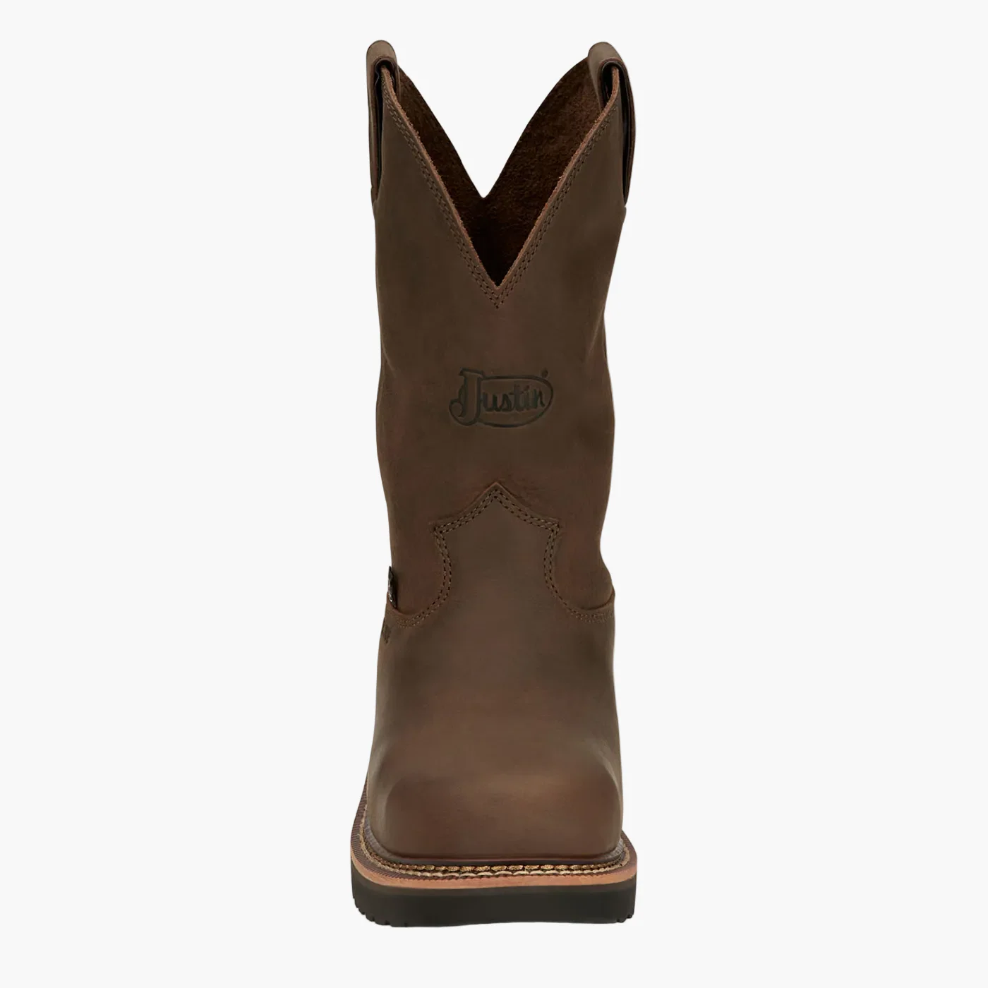 Justin Work Carbide Men's 11-inch Steel Toe Electrical Hazard Pull-On Work Boot - Image 5