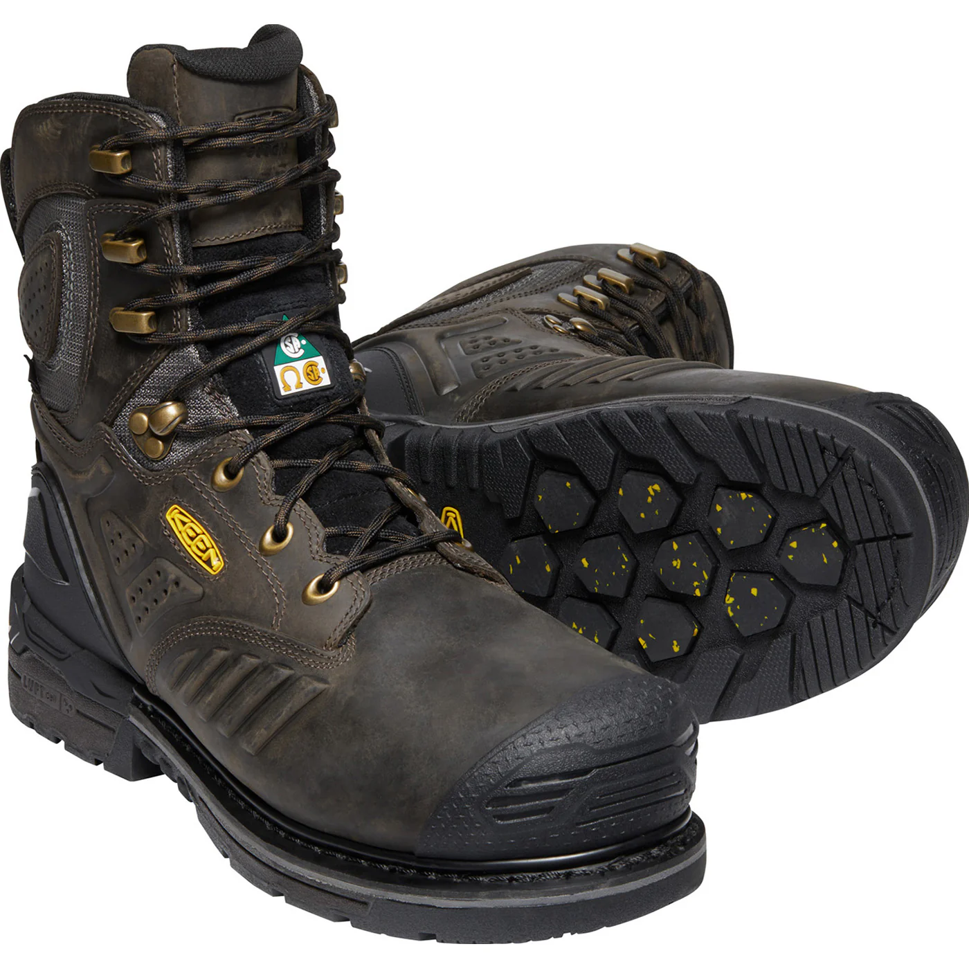KEEN Utility® Philadelphia Men's CSA Carbon-Fiber Toe Puncture-Resistant 600G Insulated Waterproof Work Boot - Image 4