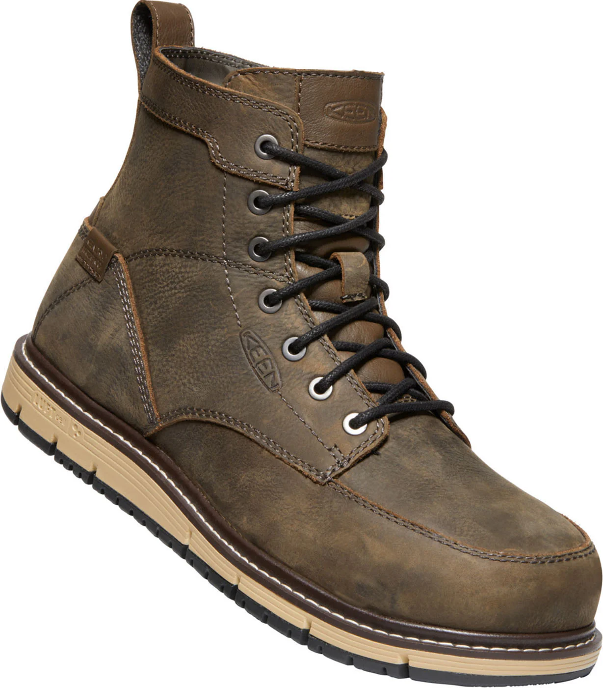 KEEN Utility San Jose Wedge Men's 6 inch Aluminum Toe Electrical Hazard Waterproof Work Boot