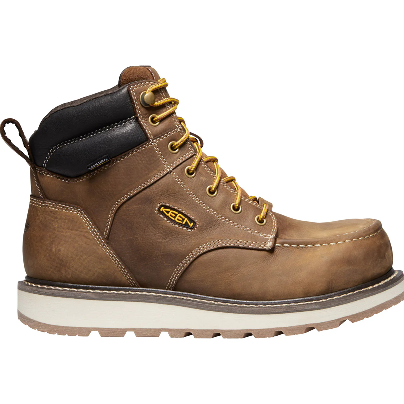 KEEN Utility® Cincinnati Wedge Men's Carbon Fiber Toe Electrical Hazard Waterproof Work Boot - Image 3