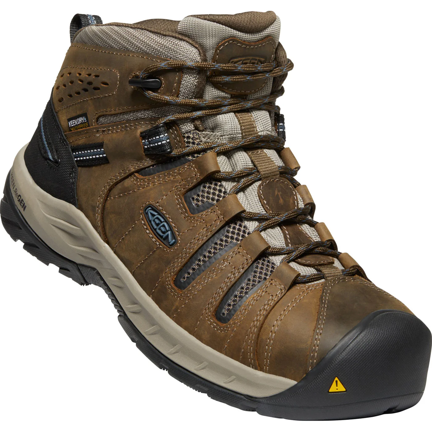 KEEN Utility® Flint II Mid Men's Steel Toe Electrical Hazard Waterproof Work Hiker