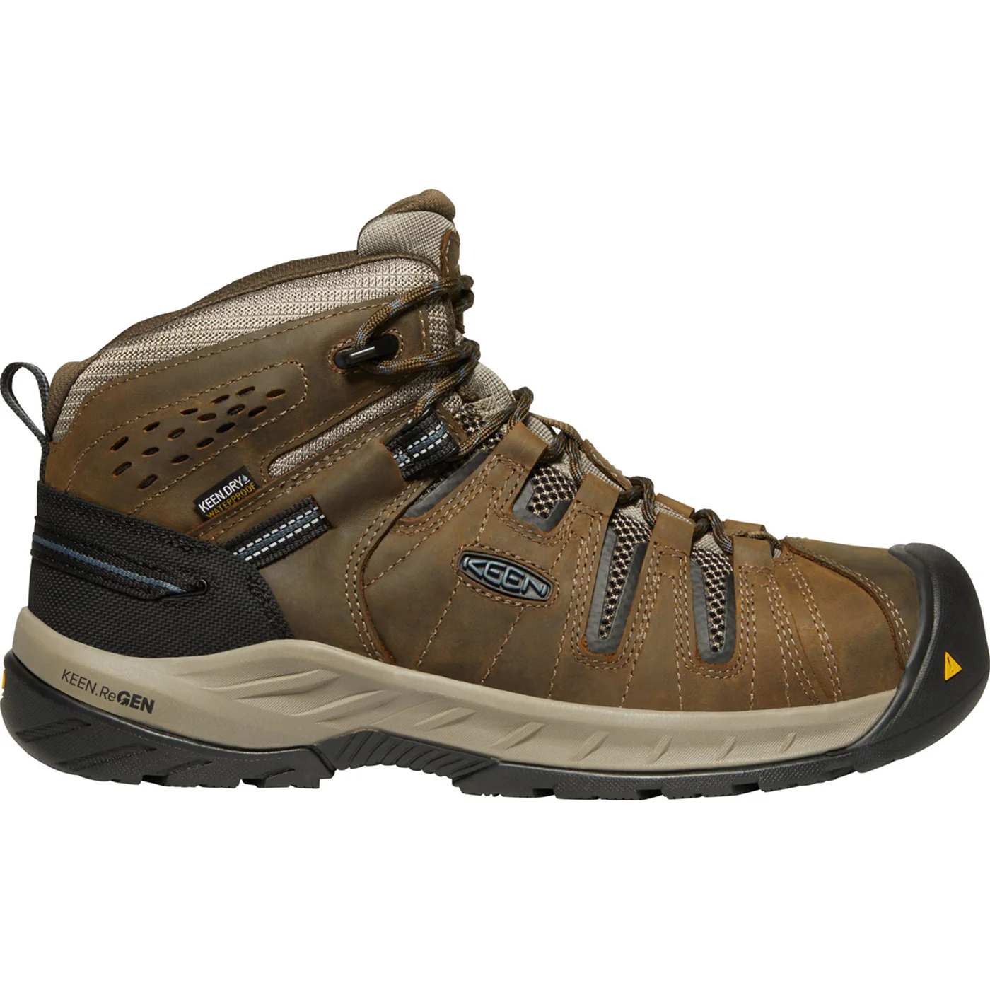 KEEN Utility® Flint II Mid Men's Steel Toe Electrical Hazard Waterproof Work Hiker - Image 3
