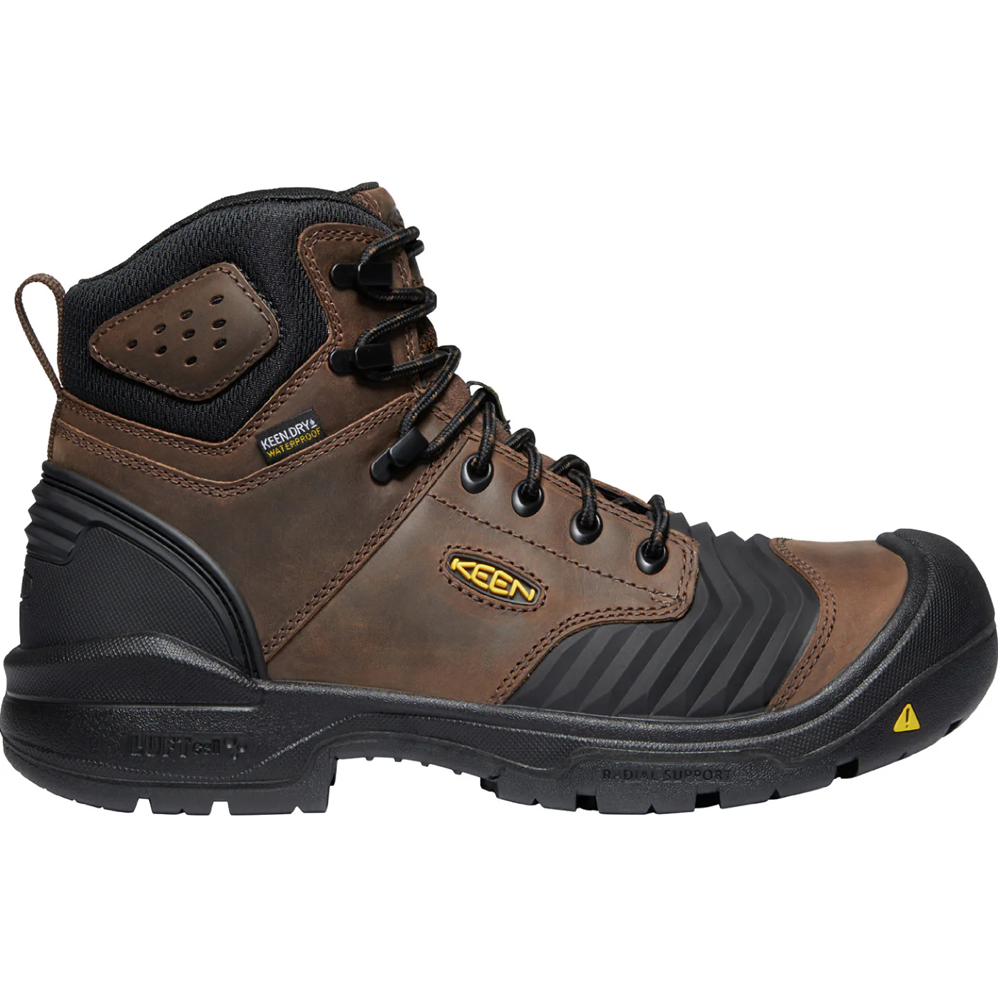 KEEN Utility® Portland Men's Carbon Fiber Toe Electrical Hazard Waterproof Work Boot - Image 3