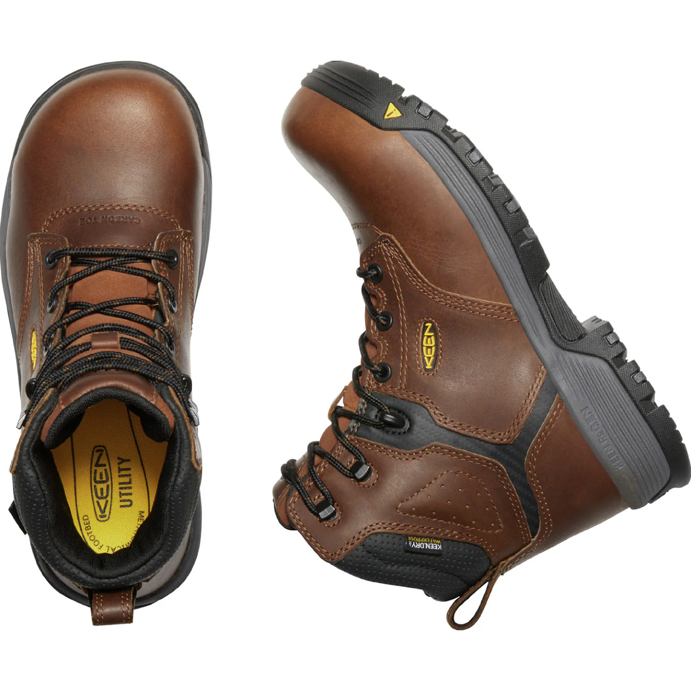 KEEN Utility® Chicago Women's Carbon Fiber Toe Electrical Hazard Waterproof Work Boot - Image 5