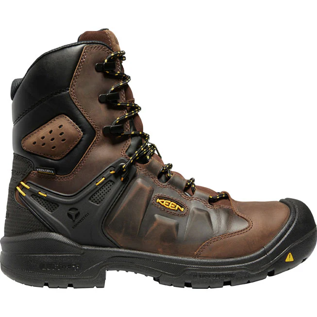 KEEN Utility® Dover Men's 8 Inch 600G Insulated Carbon-Fiber Toe Electrical Hazard Waterproof Work Boot - Image 3