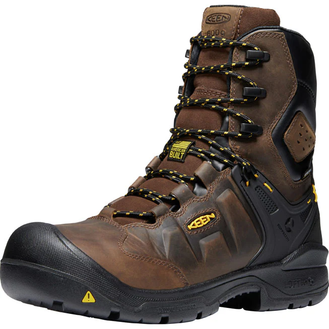 KEEN Utility® Dover Men's 8 Inch 600G Insulated Carbon-Fiber Toe Electrical Hazard Waterproof Work Boot - Image 5