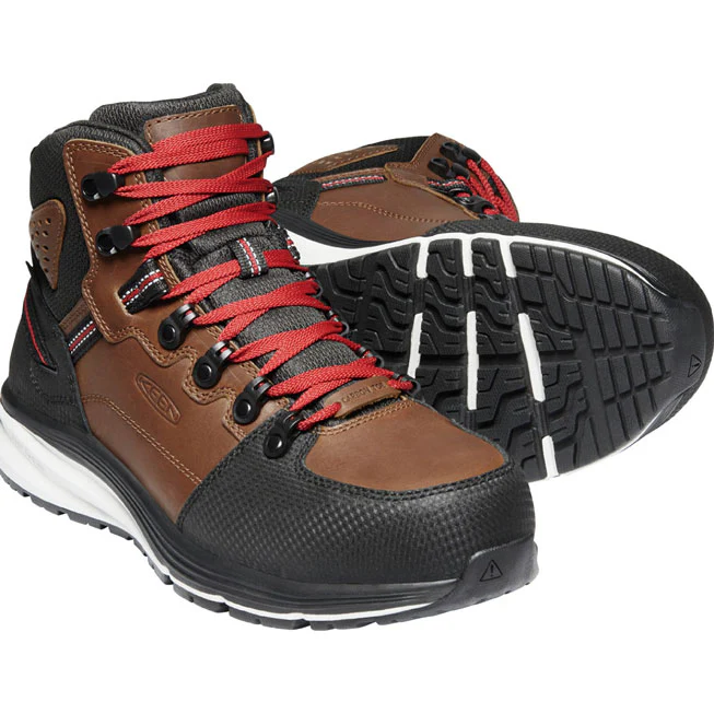 KEEN Utility® Red Hook Men's Carbon Fiber Toe Electrical Hazard Waterproof Work Hiker - Image 4