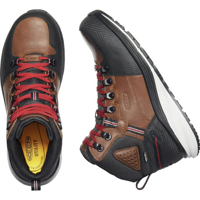 KEEN Utility® Red Hook Men's Carbon Fiber Toe Electrical Hazard Waterproof Work Hiker - Image 5