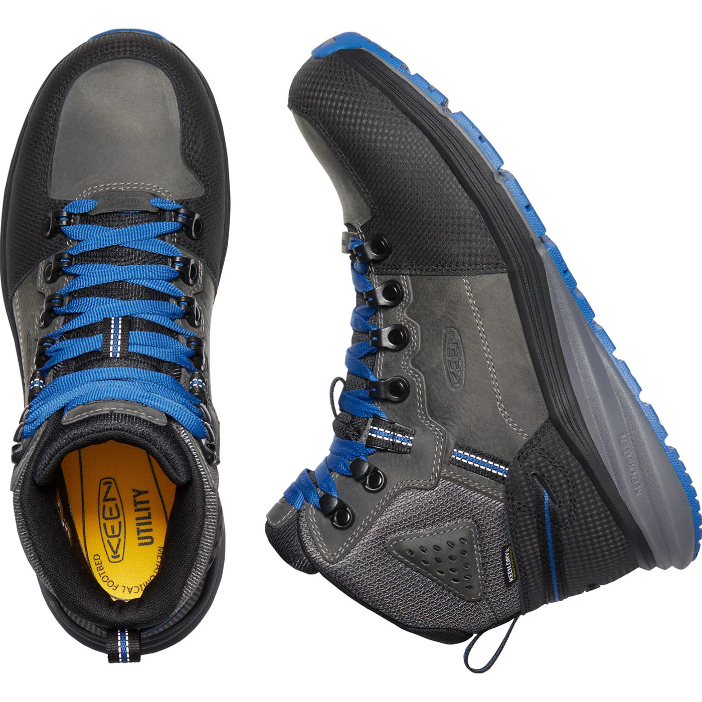 KEEN Utility® Red Hook Men's Carbon Fiber Toe Electrical Hazard Waterproof Work Hiker - Image 4